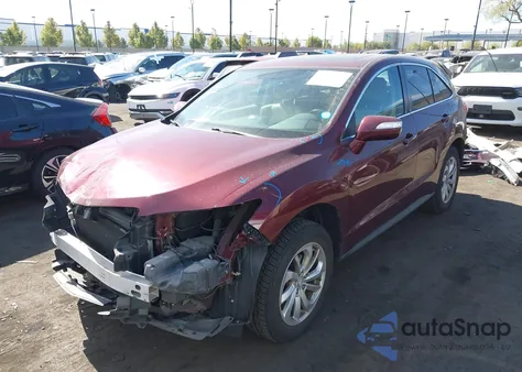 2016 Acura Rdx Acurawatch Plus Pkg from USA, damaged, VIN 5J8TB3H32GL017707